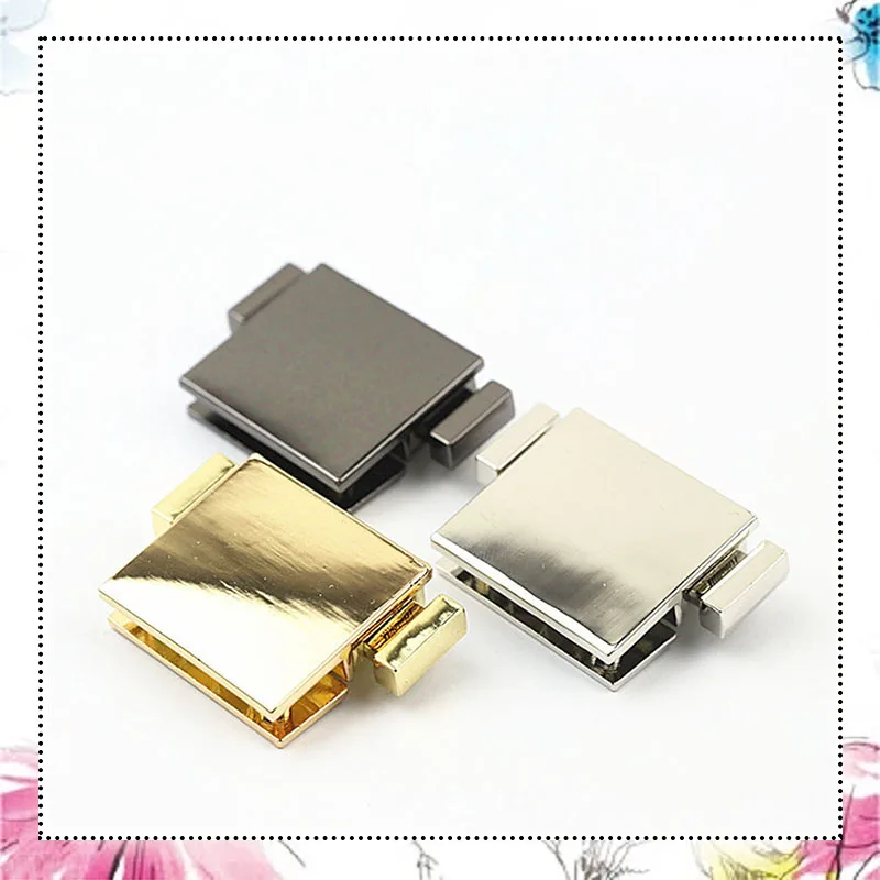 10pcs 29X42mm Bag Snap Locks Buckle Metal Spring Mechanism Lock Clasps DIY Luggage Lockstitch Buckles Hardware Accessory