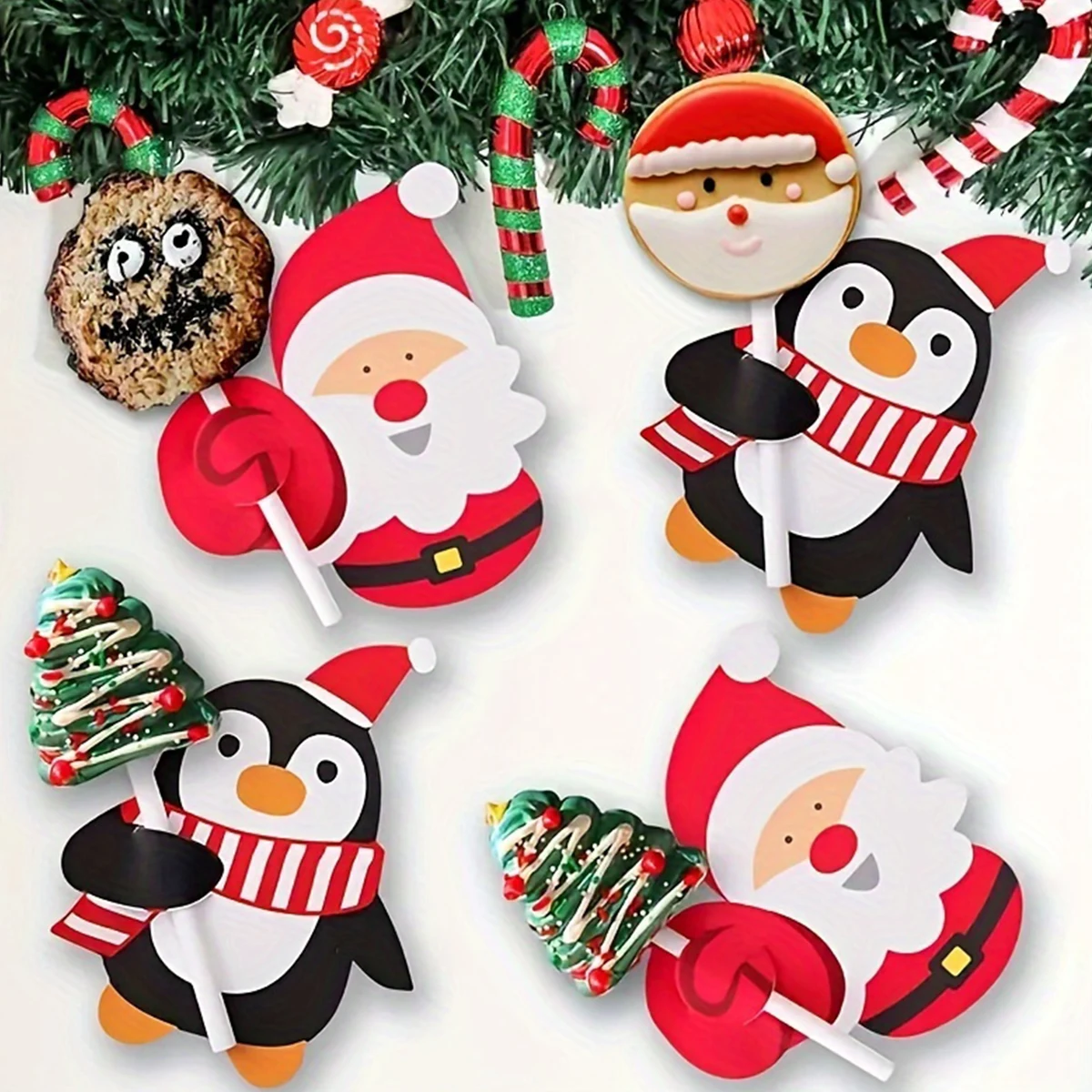 Рождественские конфеты из бумаги Wayfun украшения для дома счастливого Рождества