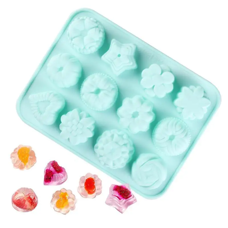 

1 шт., различные формы для выпечки в форме цветка