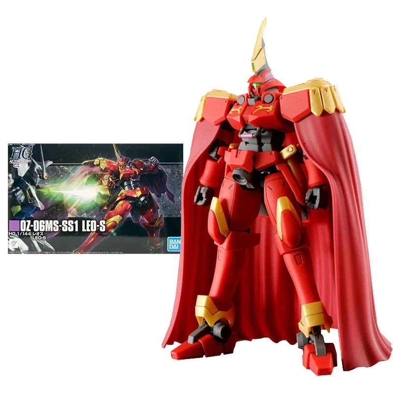 

Bandai Genuine Gundam Model Kit Anime Figure PB Limited HG 1/144 OZ-06MS-SS1 LEO-S Gunpla Anime Action Figure Toys For Children