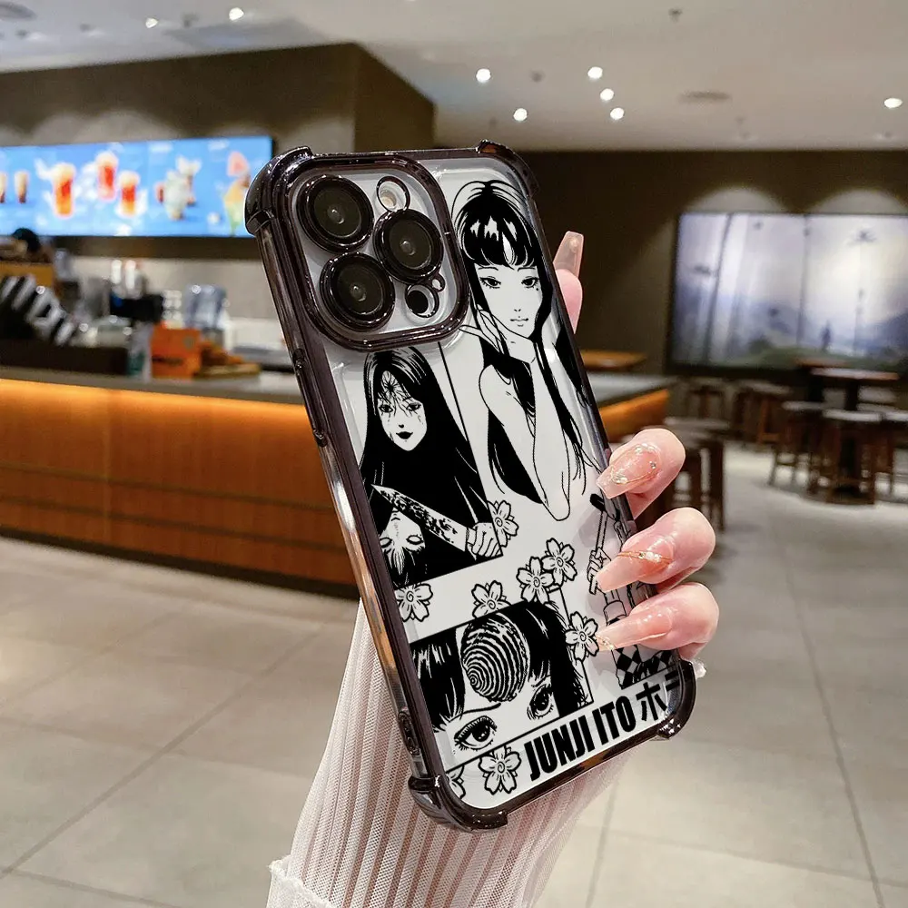Фото Чехол Junji Ito T-Tomies Manga для Xiaomi 17T Pro 15T 14T 15 14 Poco F5 F7 F8 Ultra M7 M8 X5 X6 X7 X8 Pro Max 5G, противоударный чехол №2