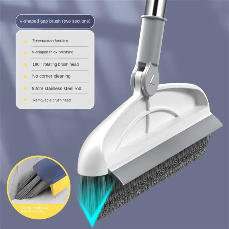 

Household Reusable Bathroom Tile Gap Brush 2023 Floor Brush High Quality Toilet Wiper Bathroom Cleaning Tool Multifunctional
