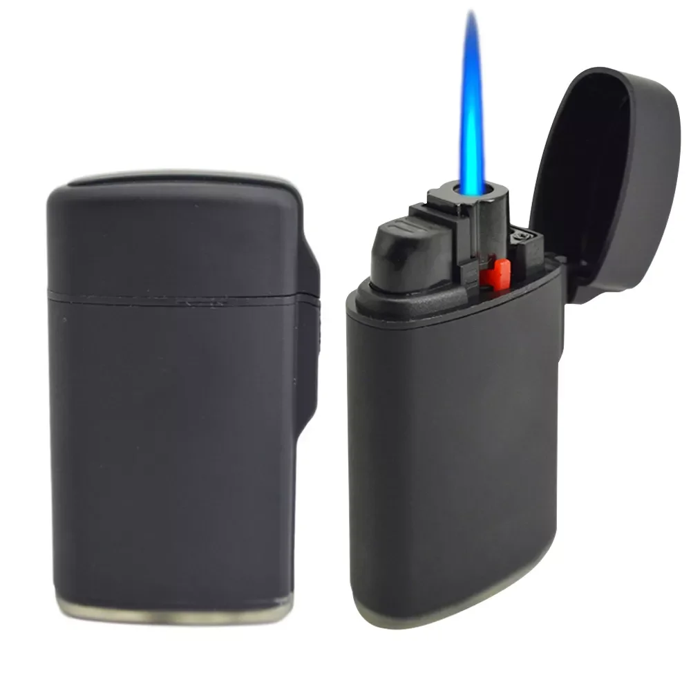 

Jet Torch Lighter Blue Flame Butane Gas Lighter Windproof Refillable Cigar Cigarette Lighters Adjustable Flame Spray Gun Lighter