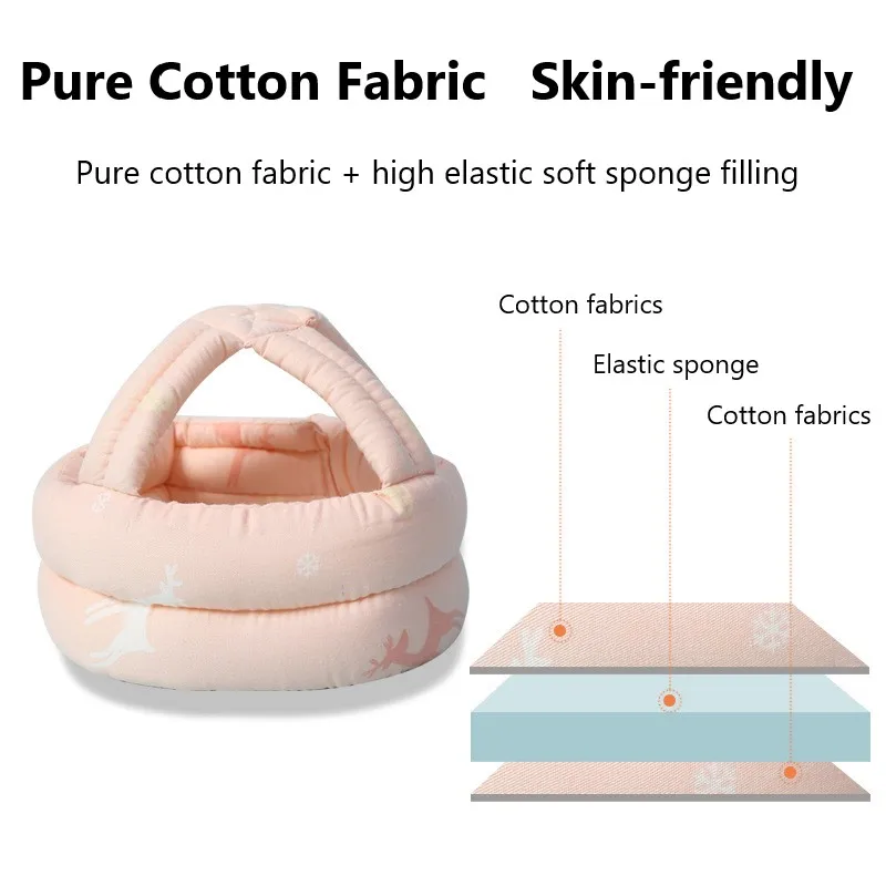 Детский защитный шлем защита головы головной убор от падения для малышей детская