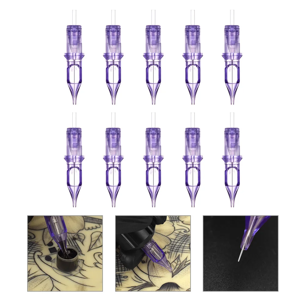 

Тату-картриджи из нержавеющей стали, 10 шт.