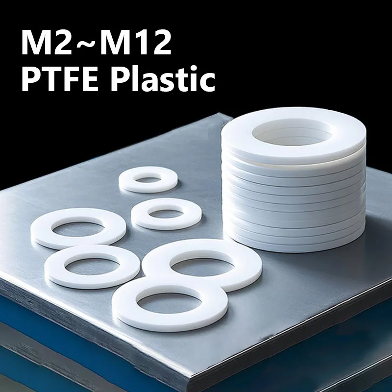 

Шайбы из ПТФЭ M2 M2.5 M3 M4 M5 M6 M8 M10 M12