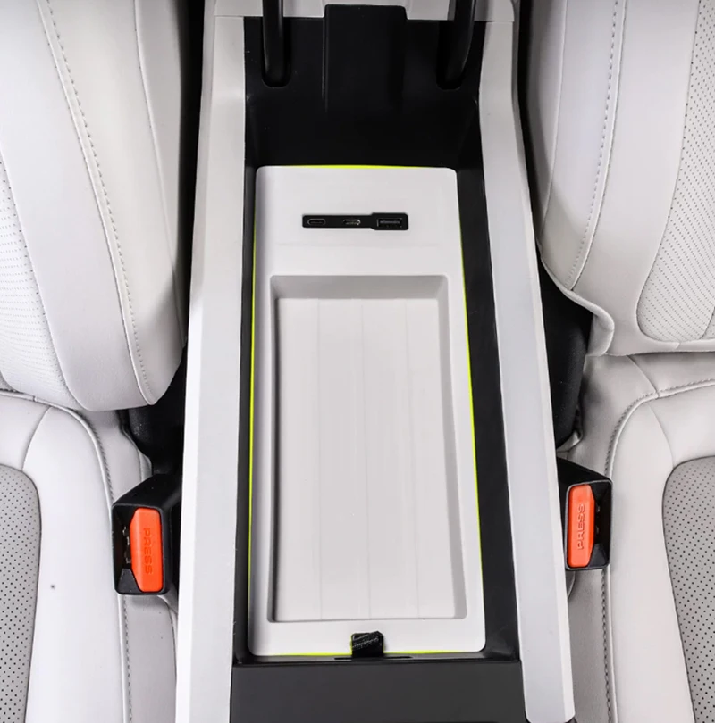 Фото Силиконовый коврик для центральной консоли автомобиля, совместимый с Chery ICAR V23 V23S 2025 2026, аксессуары для модифицированного подлокотника и бокса для хранения №4