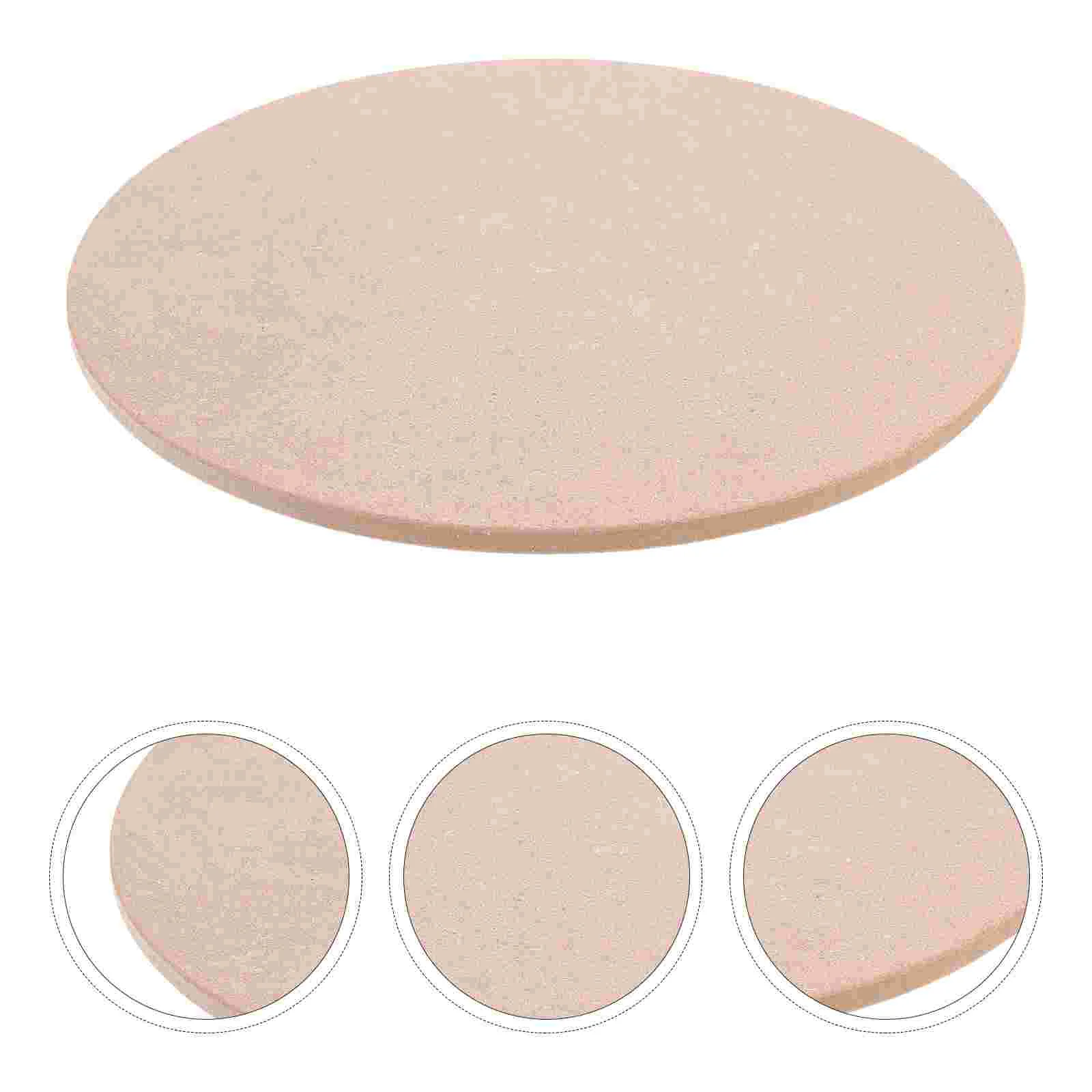 

Sculpture Base Pottery Clay DIY Wood Plate Making Drying Craft Supply Board Sculpting Wooden Handmade Auxiliary Tool Round
