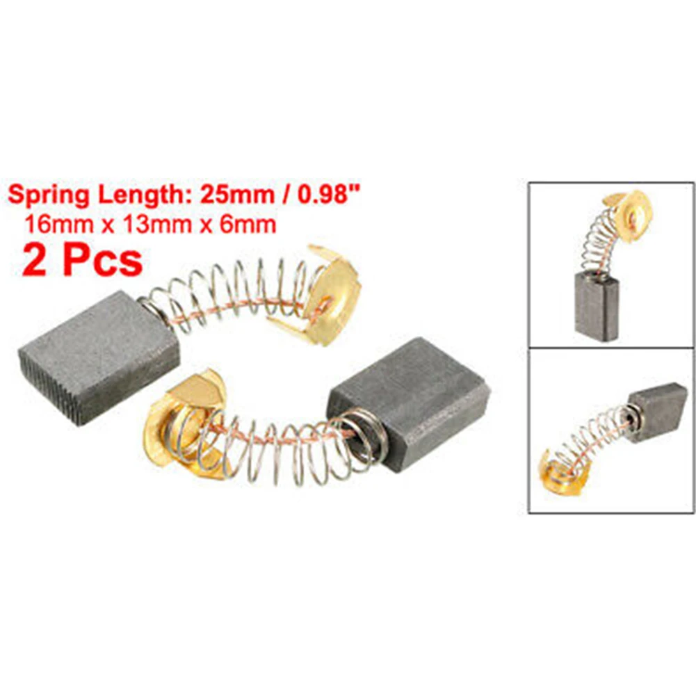 

2 шт., щётки для электромотора, 16 х13х6 мм