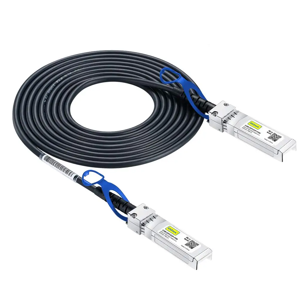 25G SFP28 SFP+ DAC Cable - 25GBASE-CR SFP28 to SFP28 Passive Direct Attach Copper Twinax Cable for Cisco SFP-H25GB-CU5M, 5-Meter