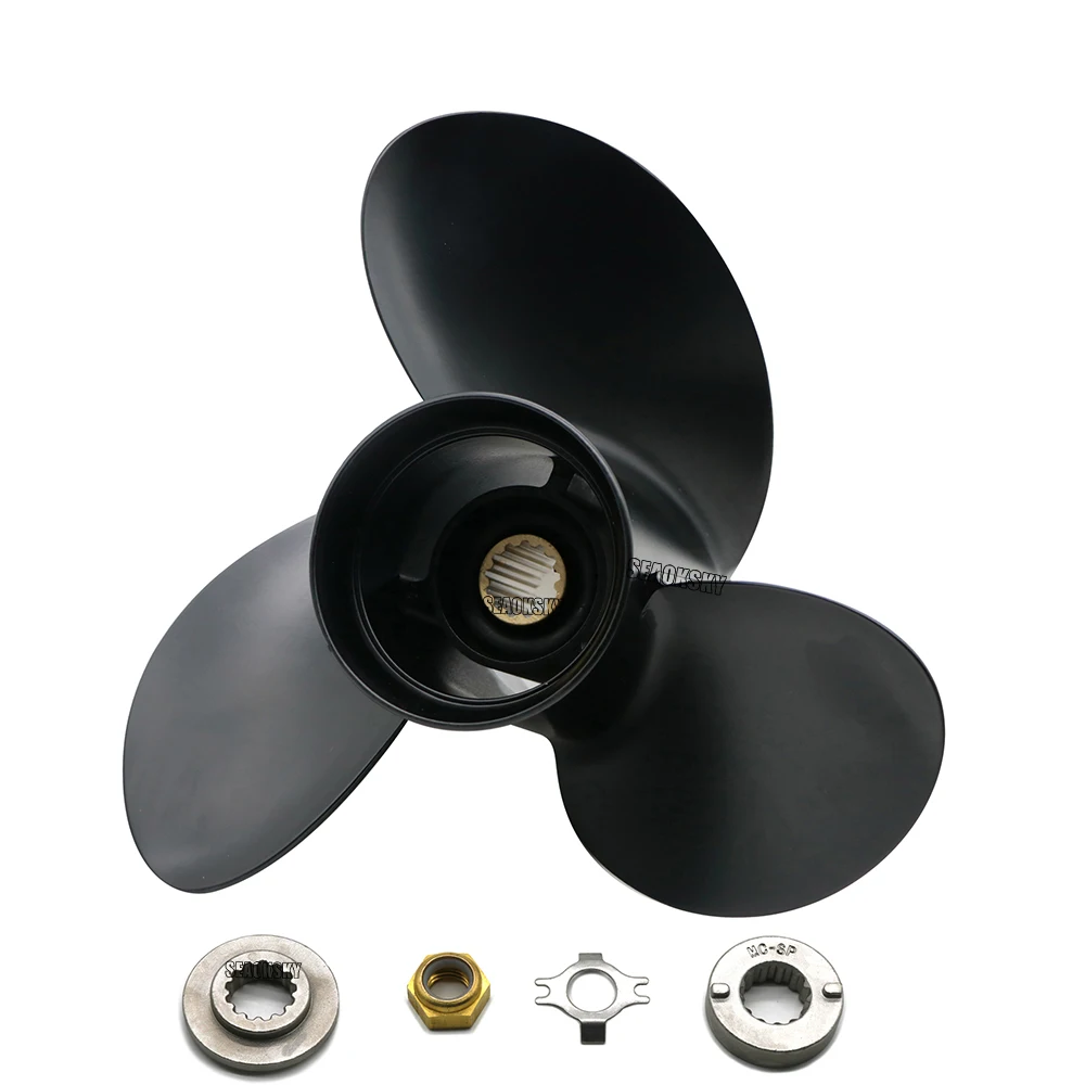 10 1/4x14 Пропеллер для Mercury подвесной 25HP 30HP 40HP 45HP 48HP 50HP 55HP 60HP 70HP Подвесной мотор 48-73138A45