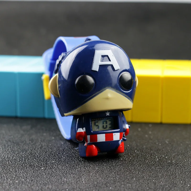 Часы Детские телескопические с принтом Человек-паук |