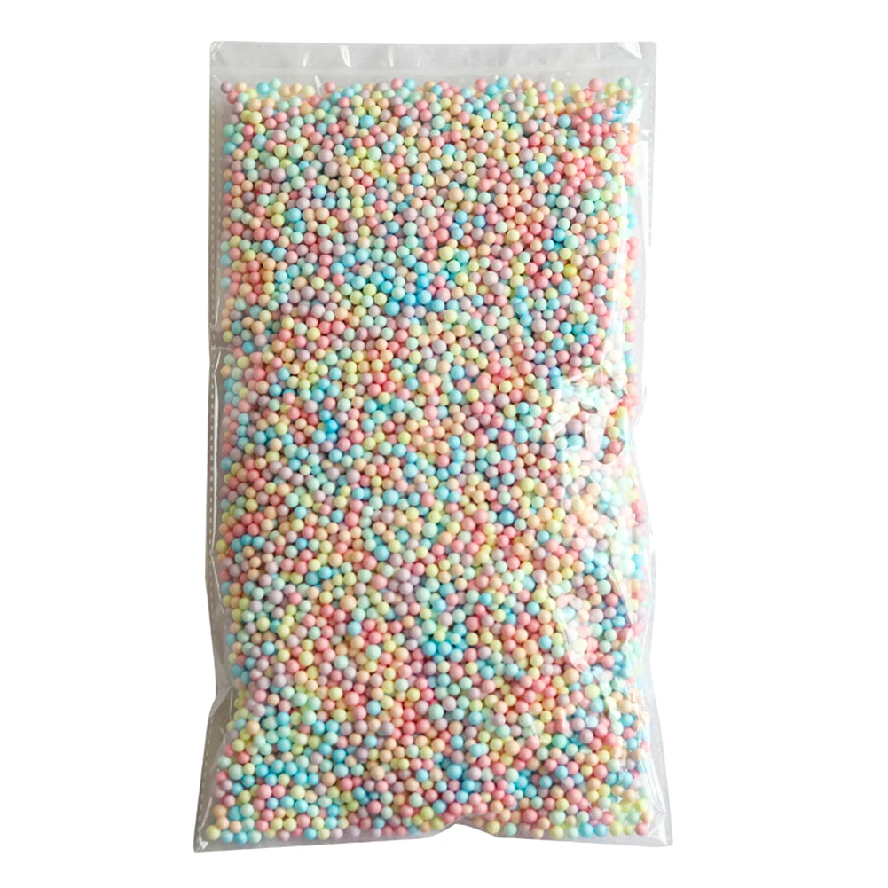 

50 г, не выцветающие шарики Макарон из пены, декоративные мини-подушки, аксессуары «сделай сам», легкий вес, наполнитель, Подарочная коробка, ...