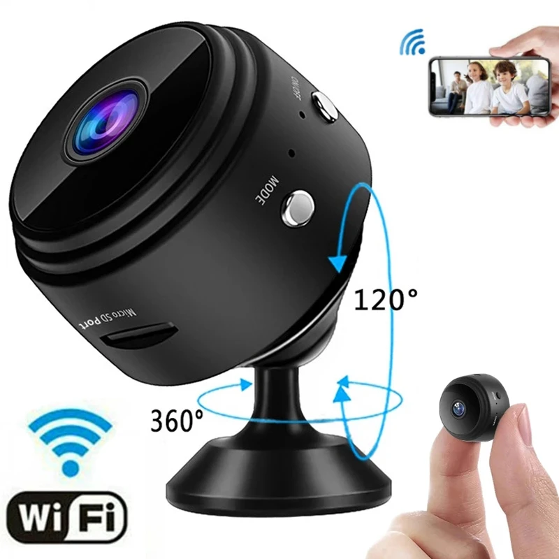 

A9 Mini WiFi Camera HD 1080p Remote Wireless Voice Recorder Video Camcorder Night Vision Home Security Surveillance Cameras