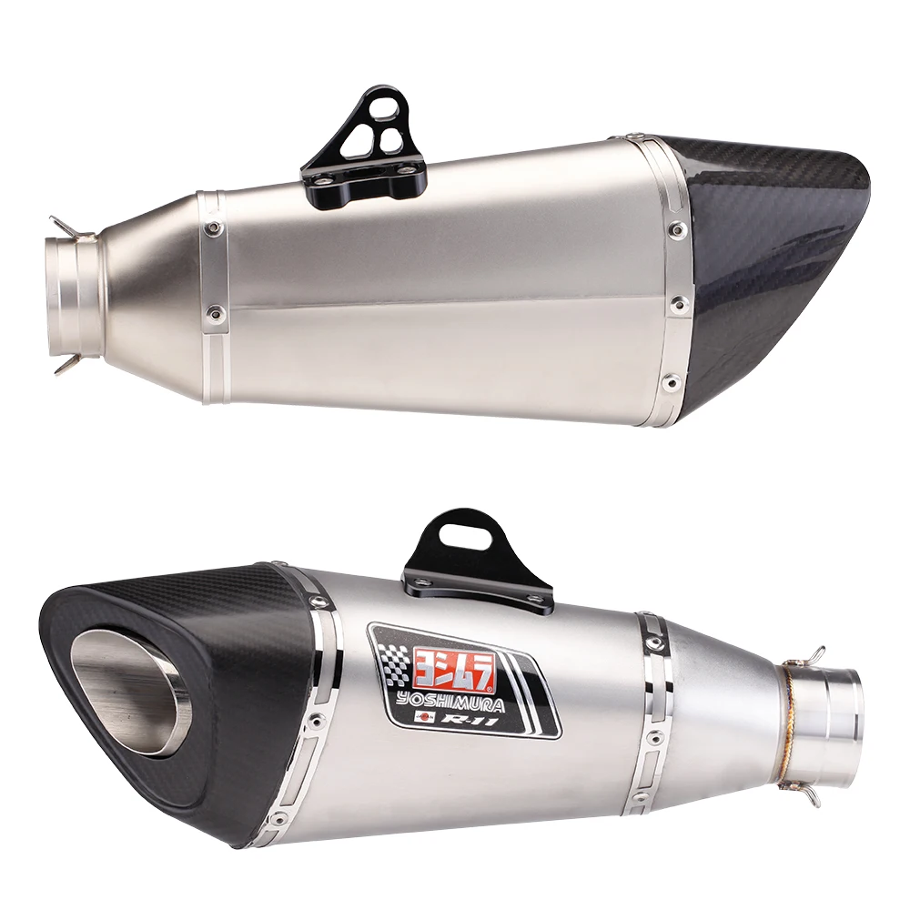 51 мм 60 выхлопная труба мотоцикла Yoshimura R11 глушитель из углеродного волокна