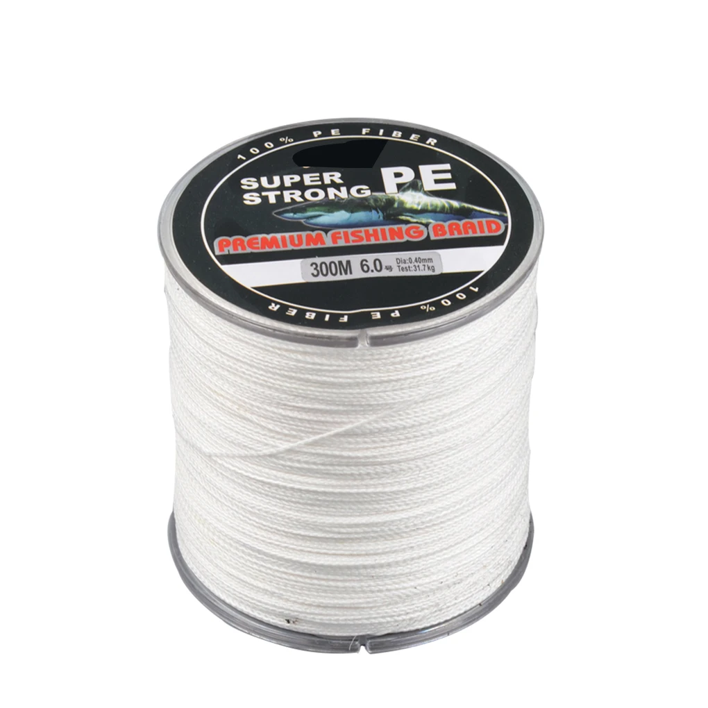 

Multicolour 300 Meters PE Braided Fishing Line 4 Strands Super Strong Multifilament Fishing Wire For Sea Angling Supplies