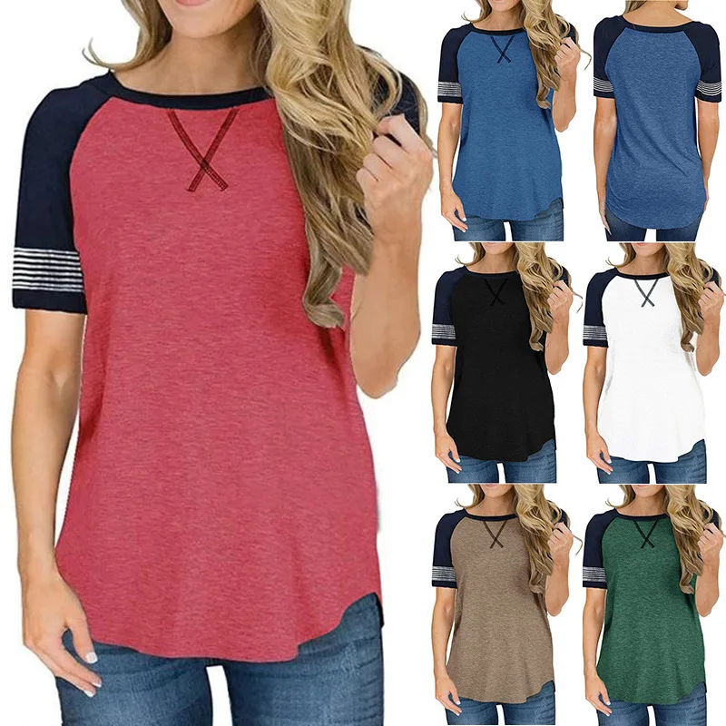 

New T-Shirt For Women’s Casual Lady Tide Female Dress Free Shipping