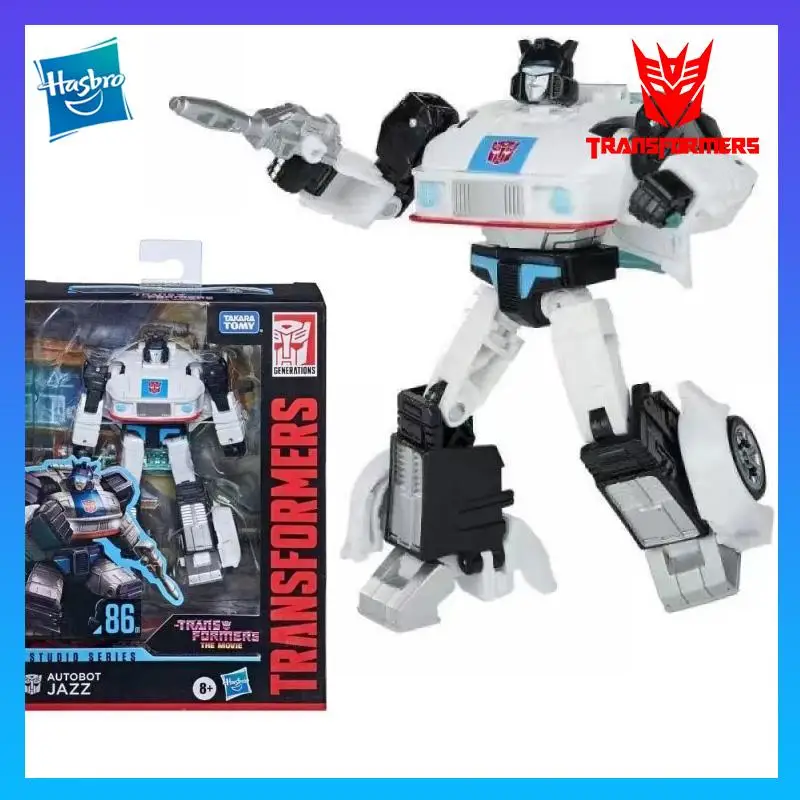 

Эксклюзивная оригинальная экшн-фигурка робота Hasbro Трансформеры SS 86 из фильма Deluxe class Autobot Jazz