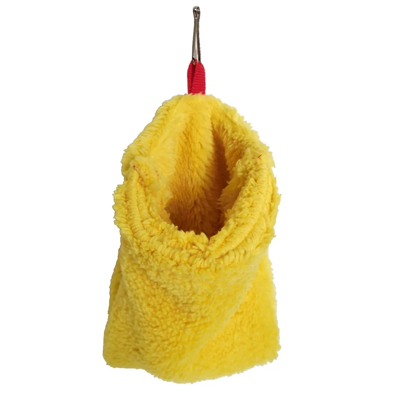 

1 шт. зимний теплый короткий плюшевый птичий хомяк, слайдер, гамак, Детская белка, подвесной спальный мешок, клетка для кровати, маленькие тов...