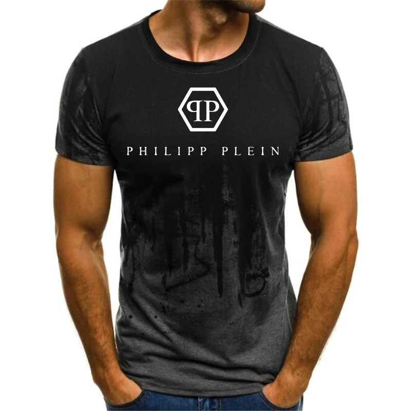 

2022 Hot Sale Men's Casual T-shirts Summer Round Neck Short Sleeved Tops Male Daily Sports Cool Tee Shirts