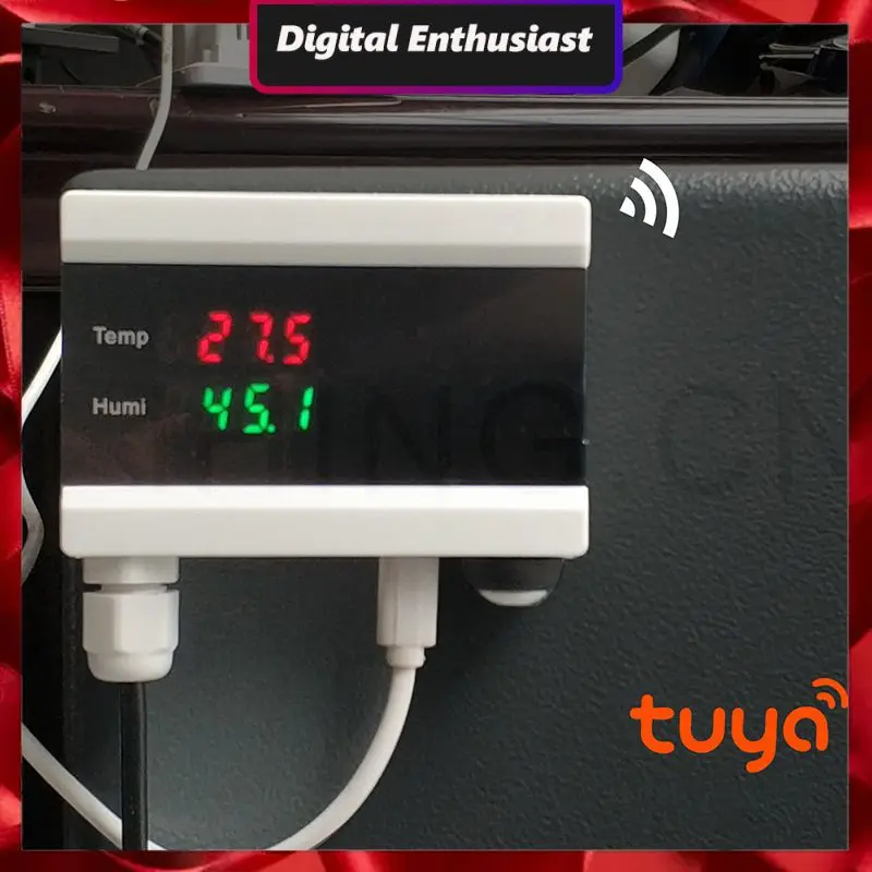 

Смарт-термостат с цифровым дисплеем, 2,4 ГГц