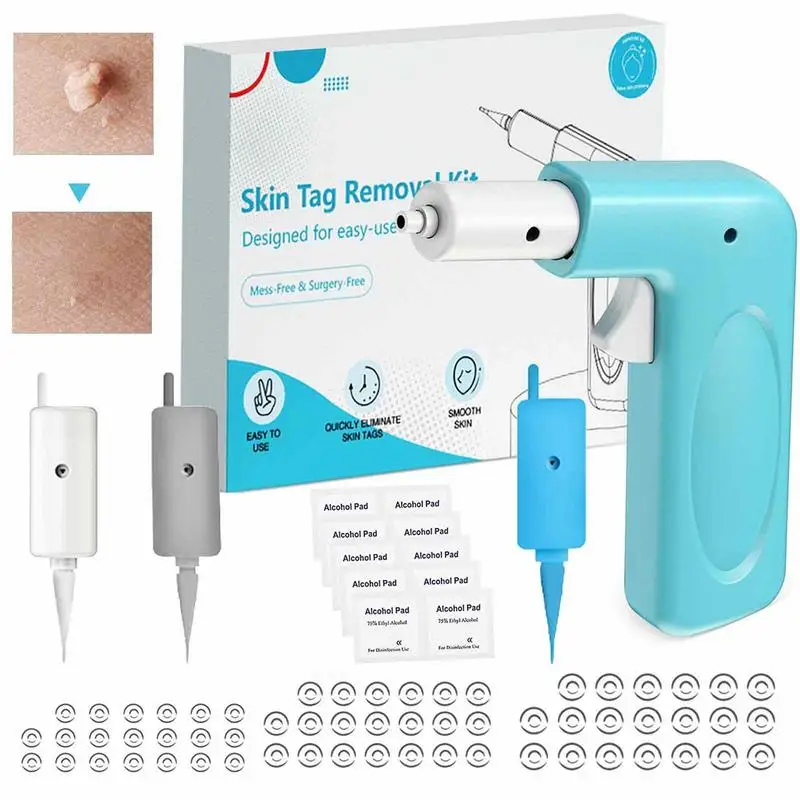 

Skin Mole Removal Kit Skin Tags Remover Kit 3 In 1 Skin Moles Removal Kit Auto Skin Tags Remover Pen Painless Skin Tags Mole Kit