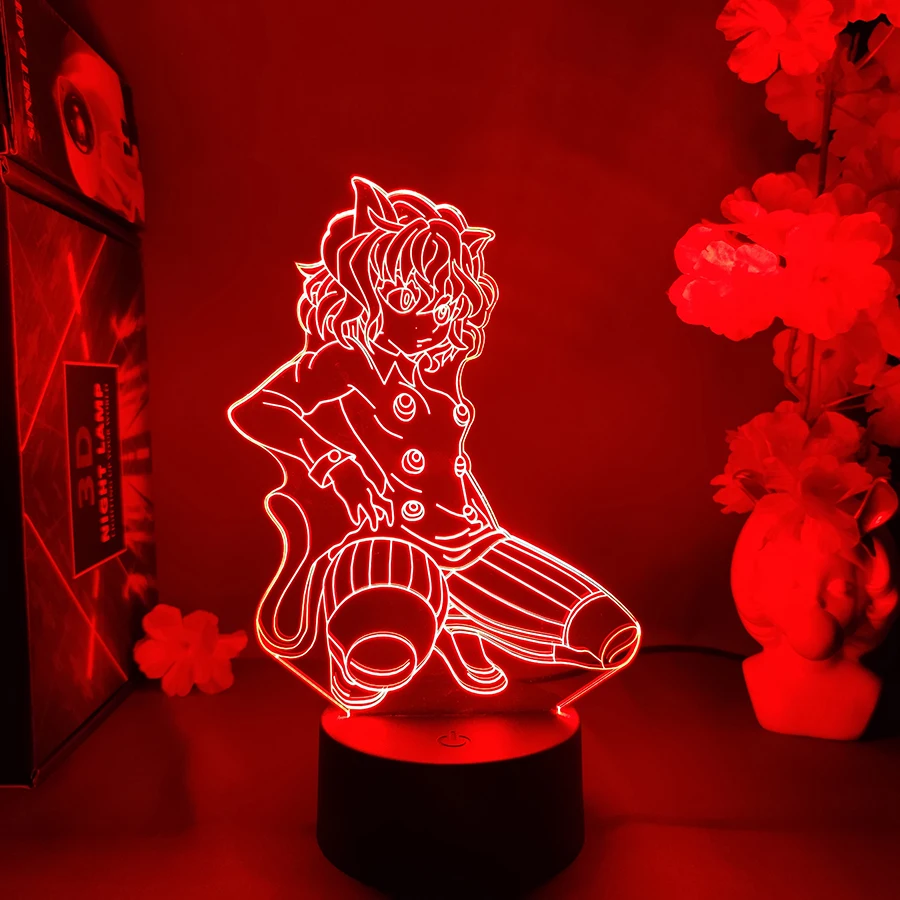 Светодиодная лампа Hunter x в стиле аниме ночная HxH neferпита декоративные светильники