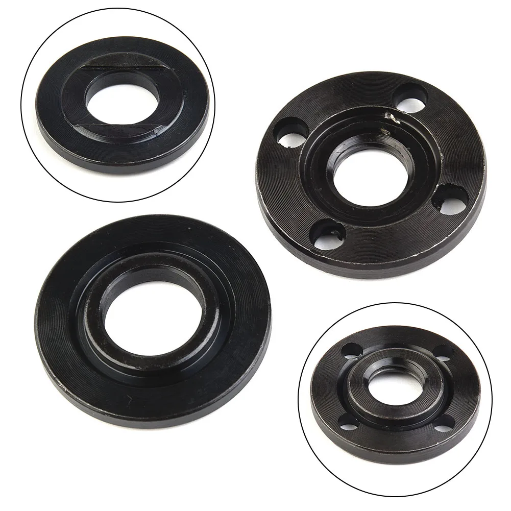 

2x M14 Thread Replacement Grinder Metal Angle Grinder Fitting Power Accessory Inner Outer Spindle Thread Flange Nut Power Tools