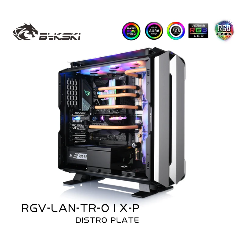 

Bykski Distro Plate For LIAN LI ODYSSEY X Large Computer Case,With DDC Pump Water Tank,G1/4" Cooling Reservoir,RGV-LAN-TR-01X-P