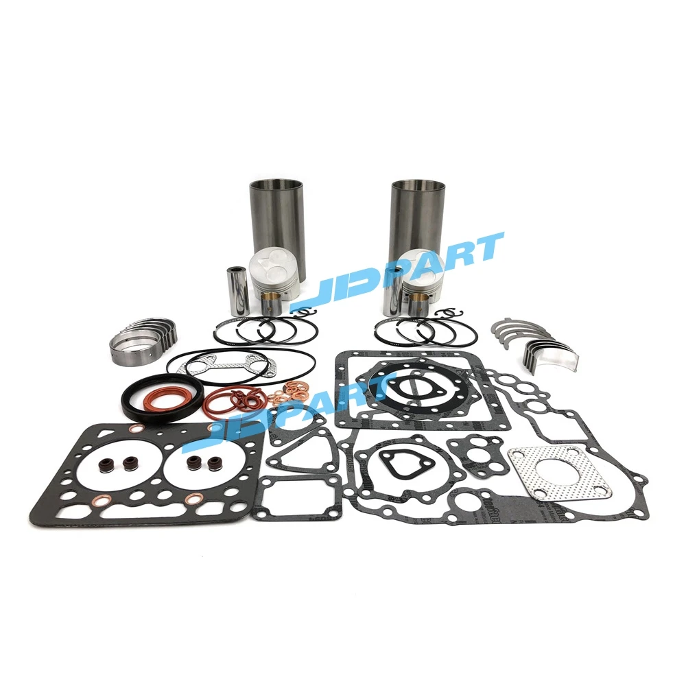 Комплект гильз цилиндра с набором прокладок подшипников для двигателей Kubota Z482