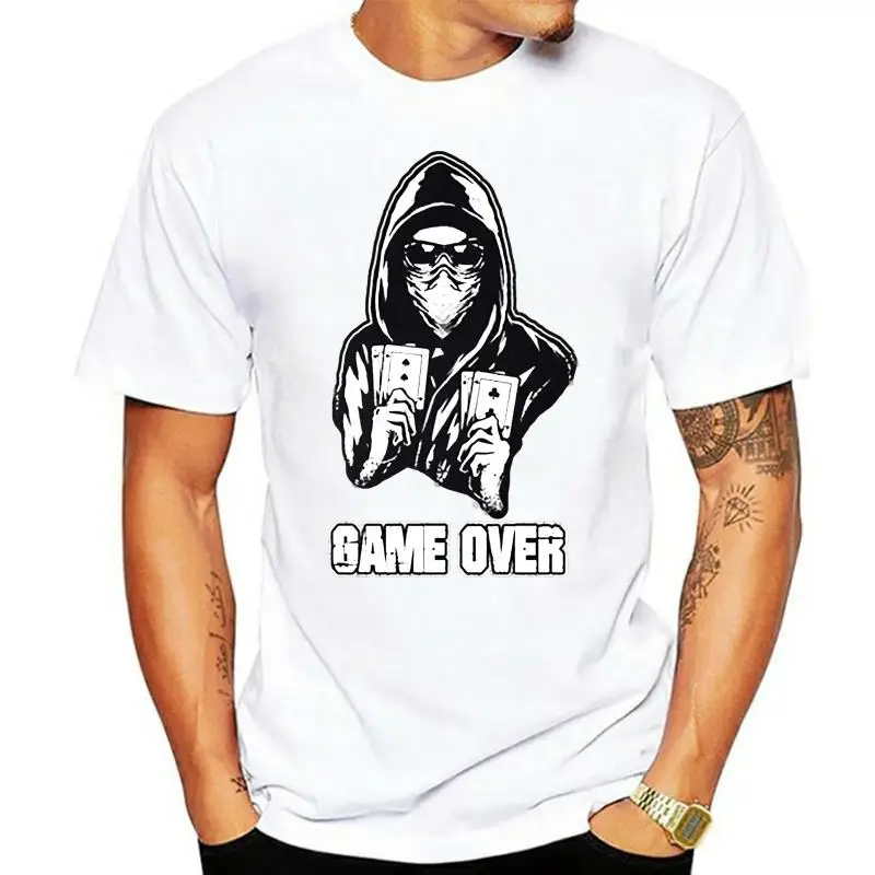 

Newest Design Acab - Game Over T-Shirt Natural Cool Boy Girl Tshirts O Neck Clothes Oversize S-5xl Tee Shirt