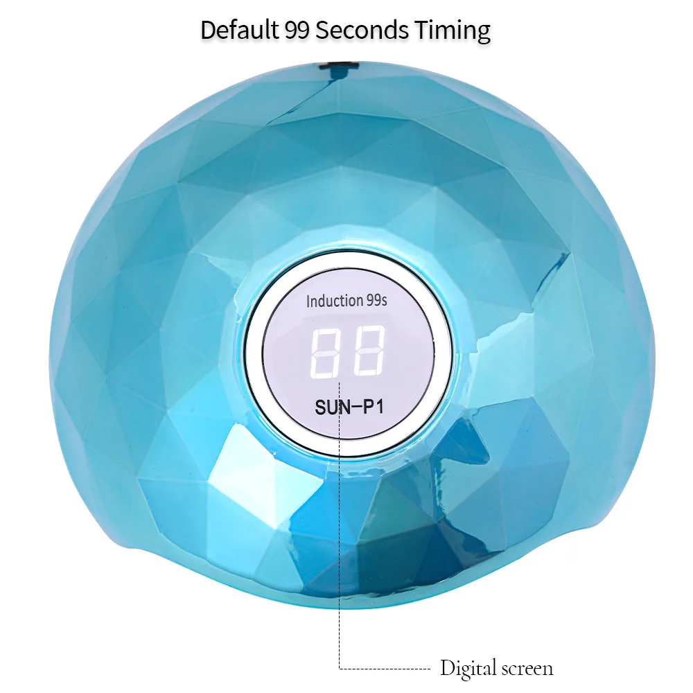 Лампа для сушки гель-лака ногтей 5 цветов