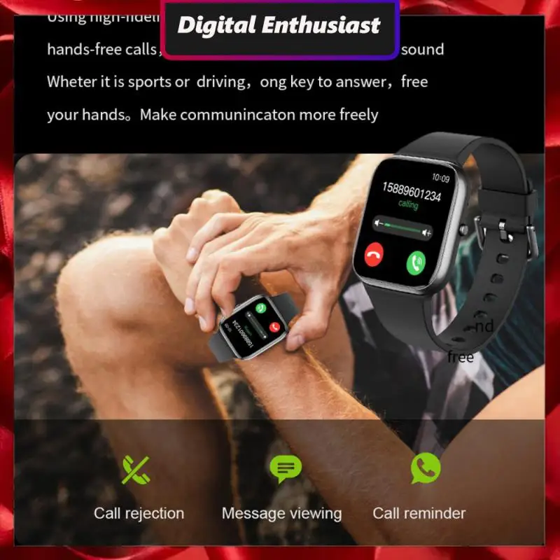 

Full-screen Smartwatch Waterproof Ip67 Universal Sleep Monitoring Watch Sports Information Alert Smartwatch Health Monitor