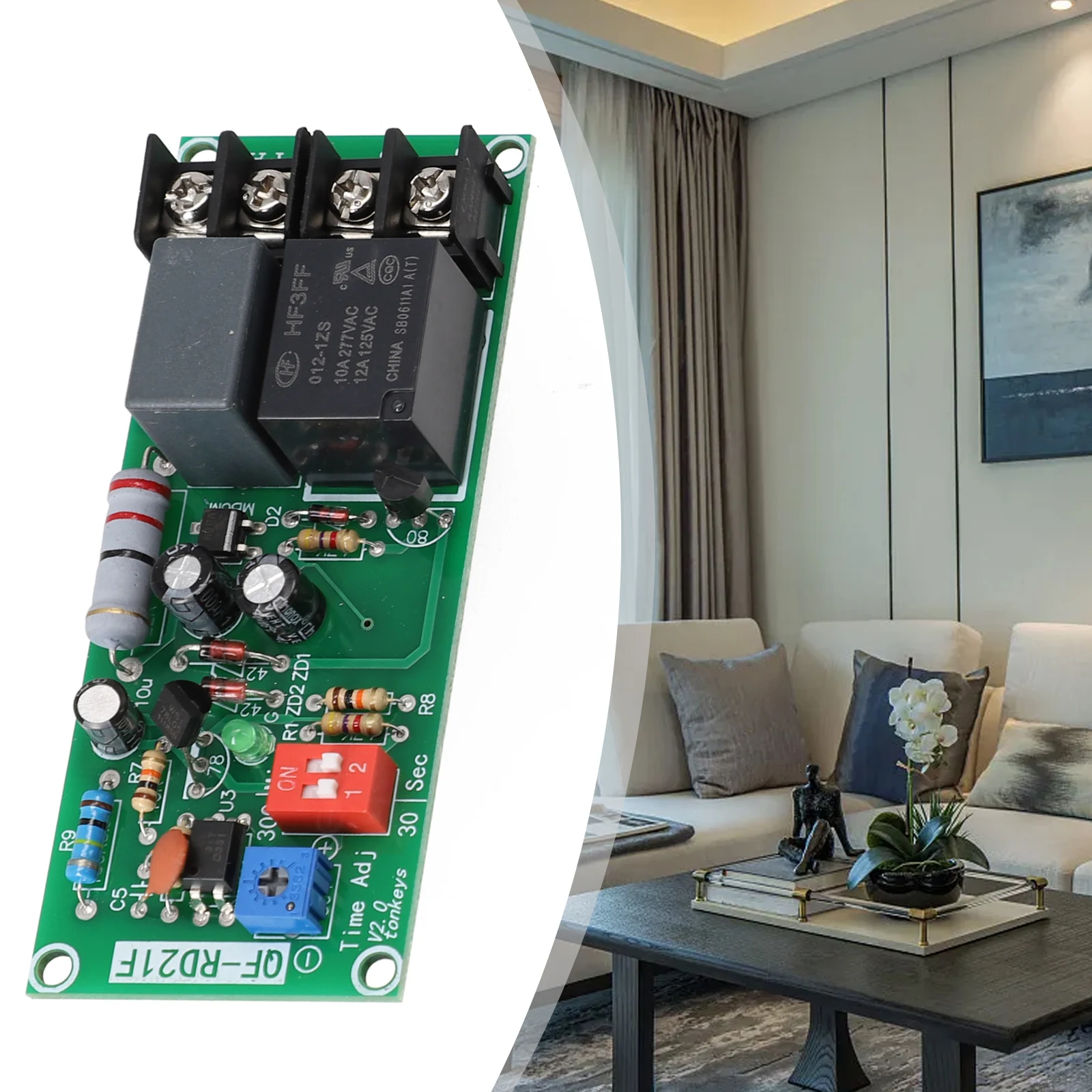 Для релейного модуля QF RD21F надежная производительность высокая точность