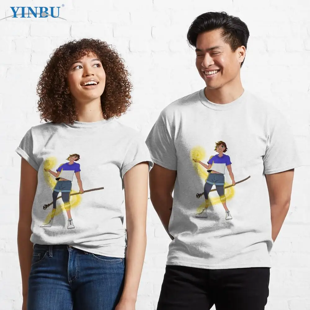 

Luz Noceda from The Owl House YINBU Brand High quality Men's short Graphic Tee