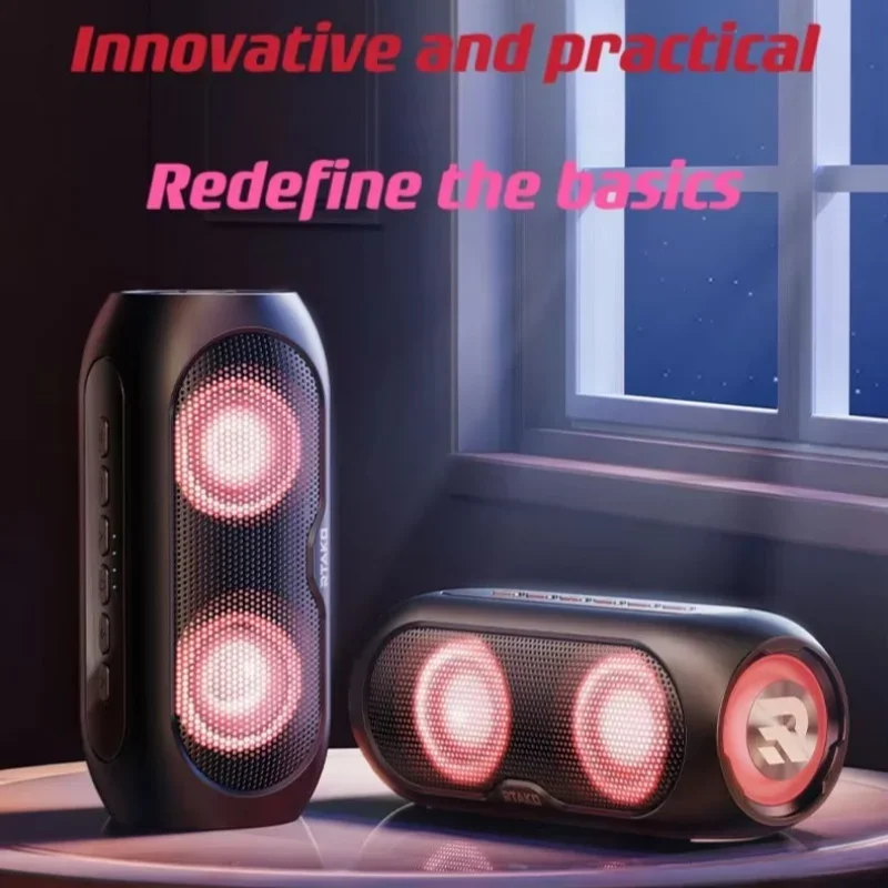 Wireless Camping Sound Column Super Bass Car Outdoor Subwoofer High Volume Caixa De Som Bluetooth Speakers Home Music Center AUX