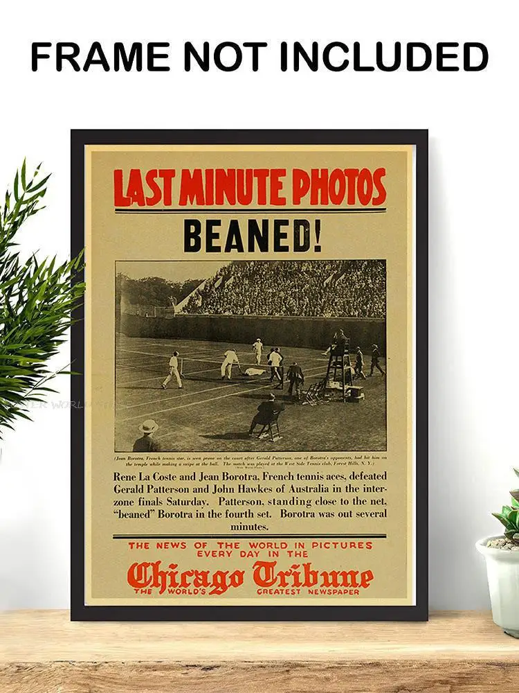 Рисунок 5 - Постер из крафт-бумаги в стиле мести американского дня