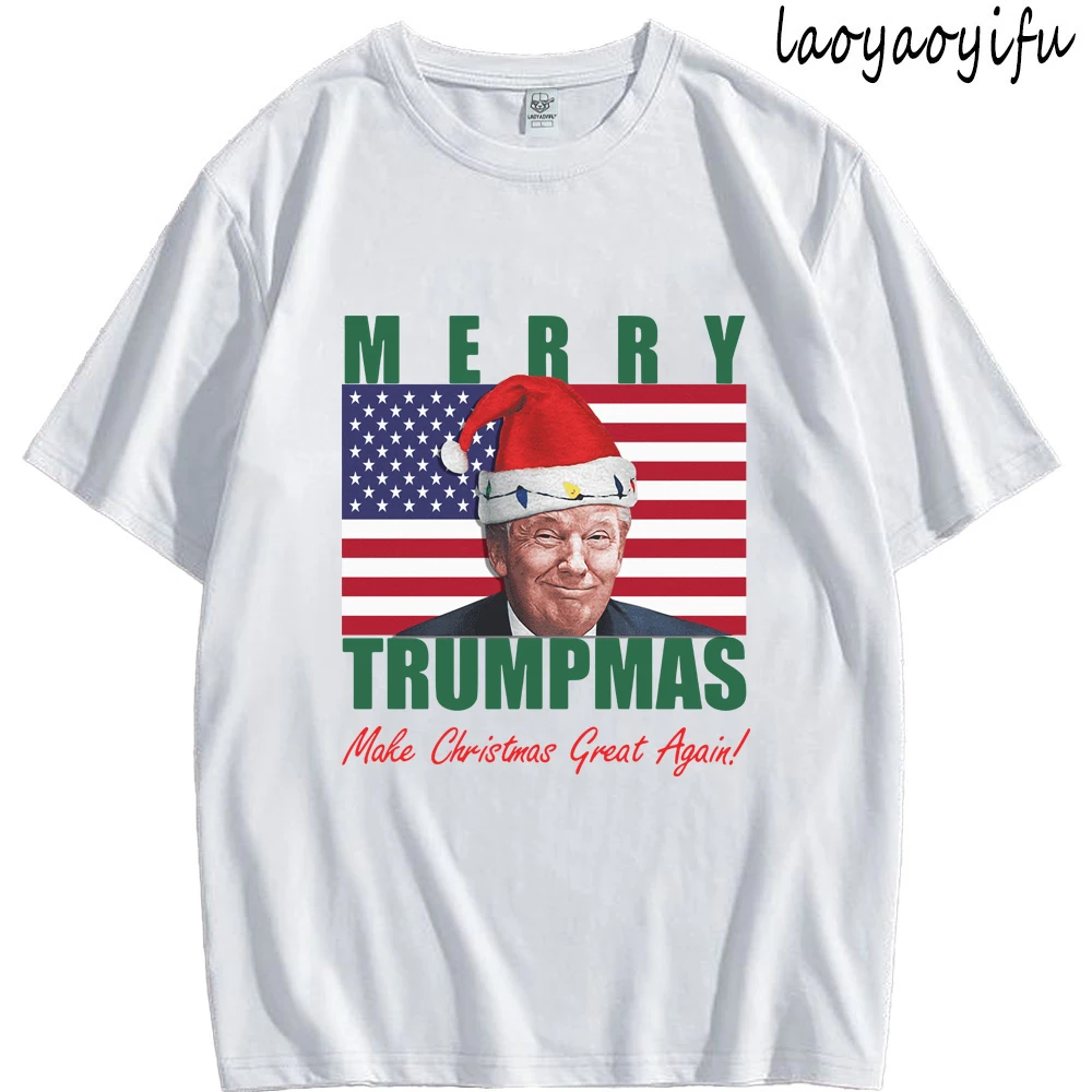 Рождественская футболка Сделай рождественское великое и веселое снова