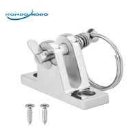 boat bimini top deck hinge 316 stainless steel with quick release pin 90 degree boat accessories marine kayak canoe yacht cover
