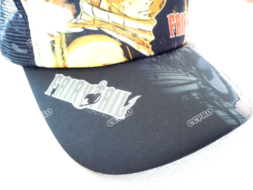 Кепка от солнца в стиле аниме Fairy Tail Etherious Natsu Dragneel повседневная сетчатая шляпа с