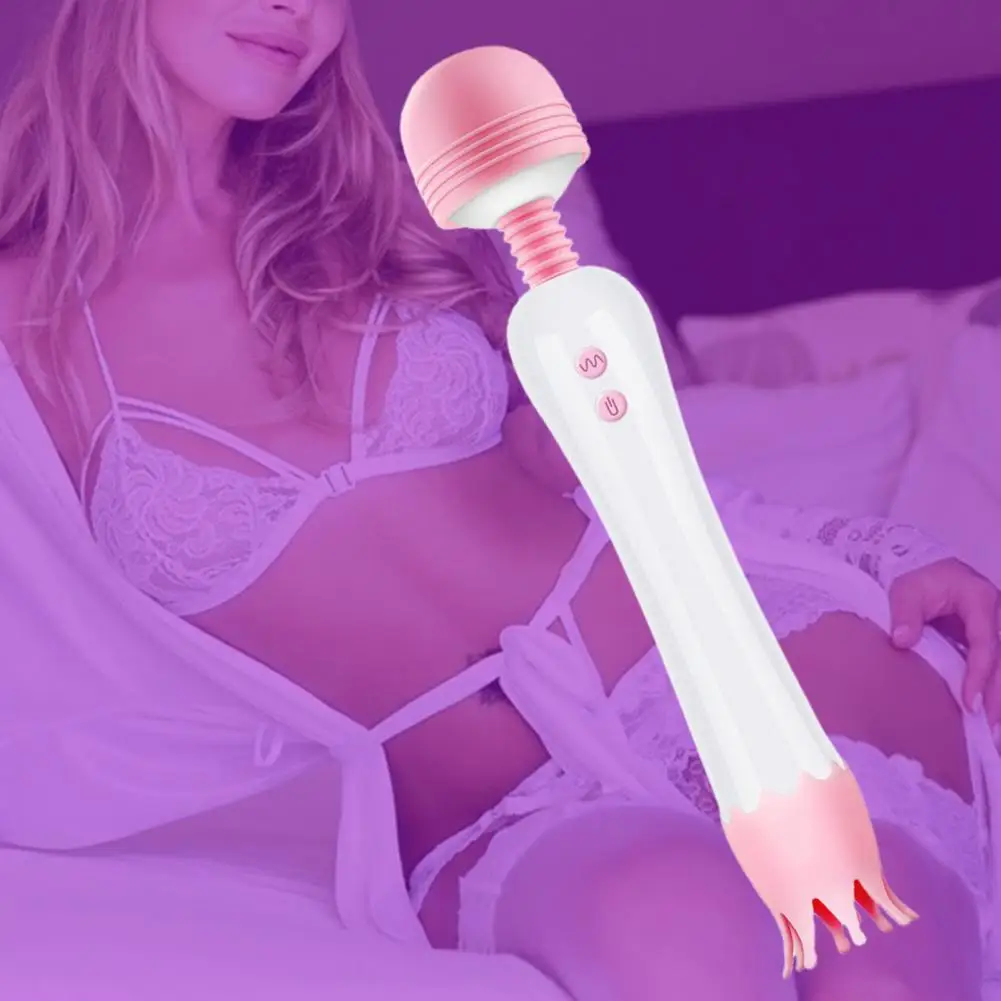 

Vibrating Massager Enjoyment Convenient G Spot Stimulator Silicone Clit Stimulator Masturbator Massage Stick for Women