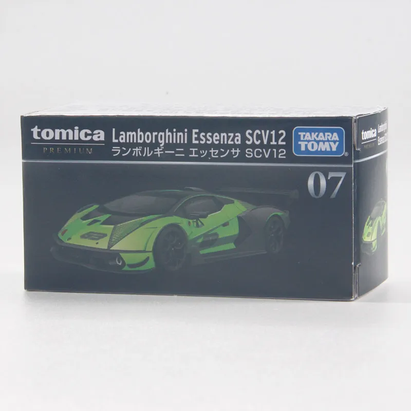 Фото Коллекционная модель спортивного автомобиля Takara Tomy Tomica Premium Lamborghini Essenza SCV12 из литого сплава Tp07 212355 №5