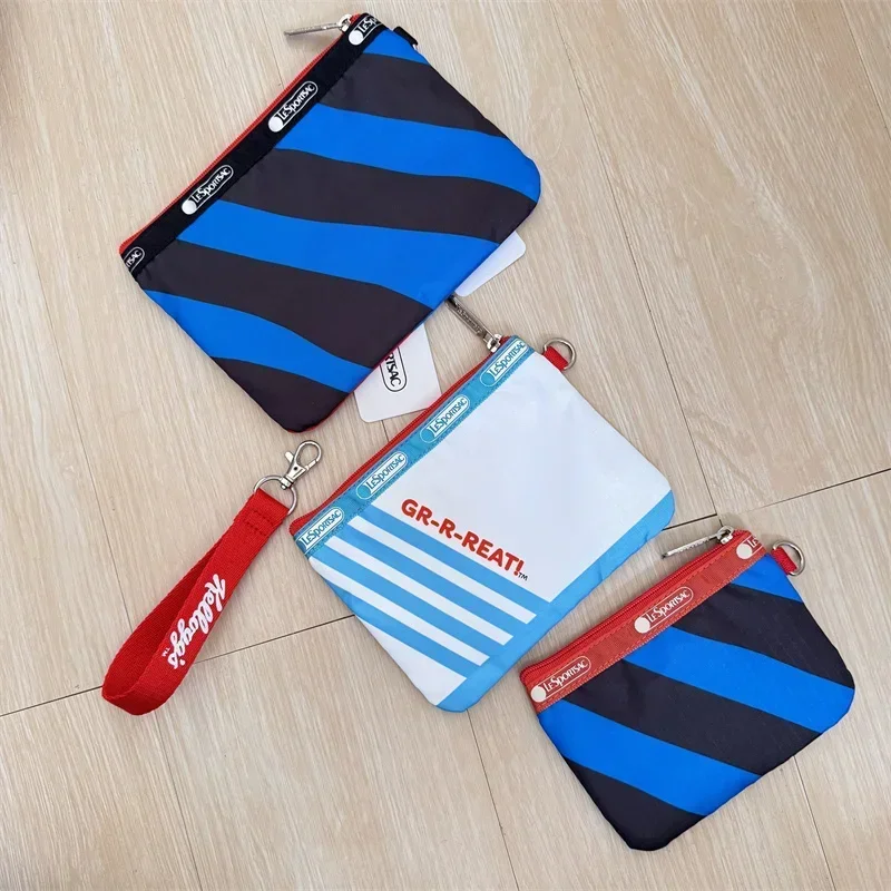 Lesportsacs Kawaii тигр рыбий хвост кошелек для монет 3 шт./компл. 3455 косметичка 20*14/17*12/15*11