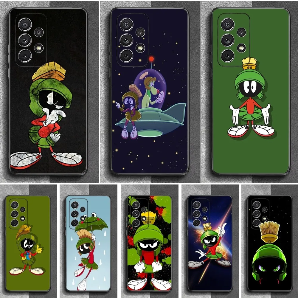 Чехол для телефона M- Marvin The Martian Samsung S24 23 22 30 21 10 9 Ultra Plus Lite FE мягкий силиконовый