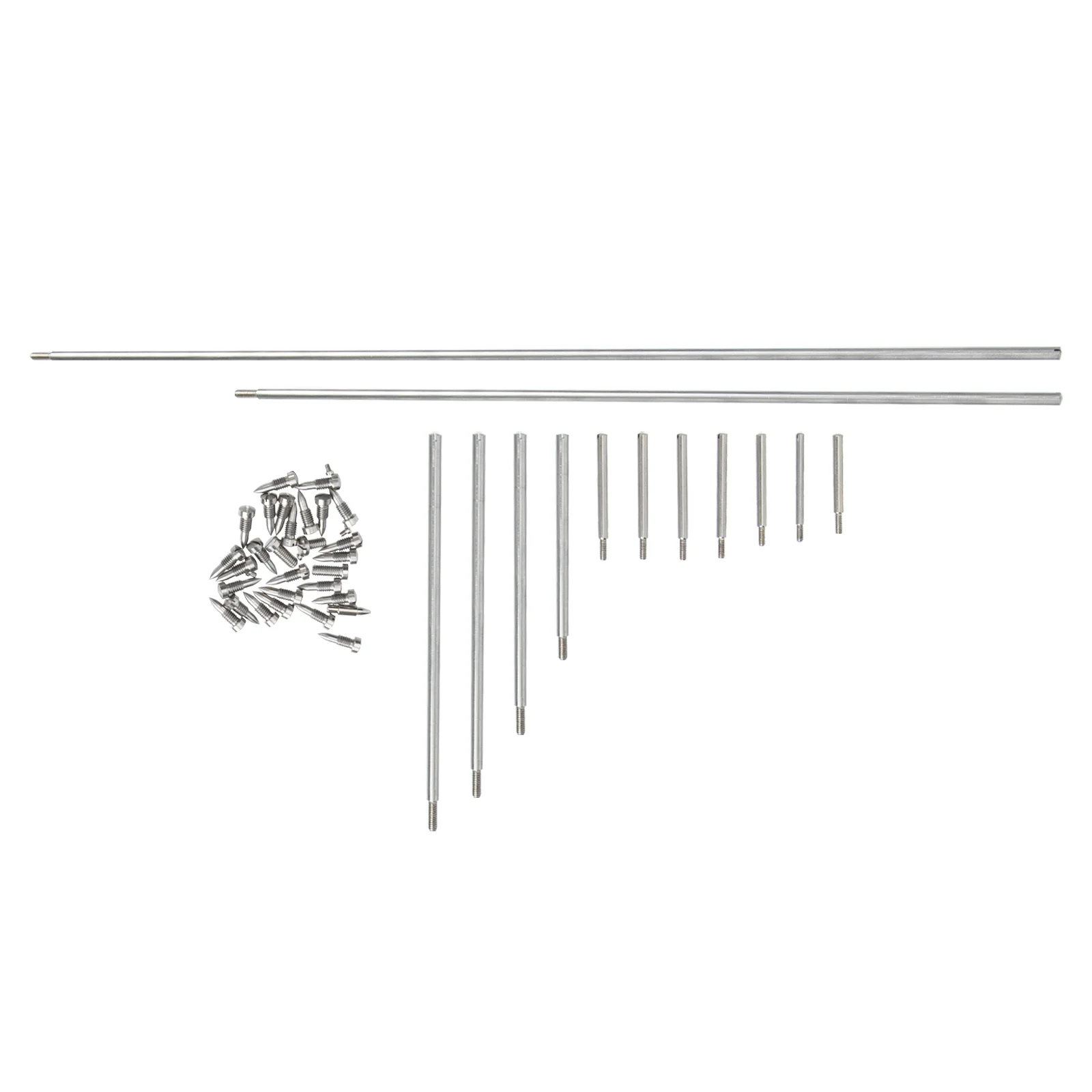 

1 Set Bass Sax Repair Screws Threaded Rods Kit Instrument Replacement Accessory