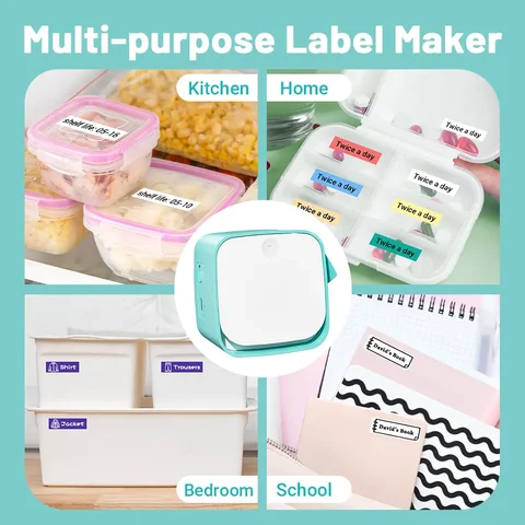 Устройство для изготовления этикеток M960, мини-устройство для изготовления этикеток с Bluetooth, портативная фотоэтикетка 12 мм, принтер для теплопередачи, водонепроницаемая этикетка