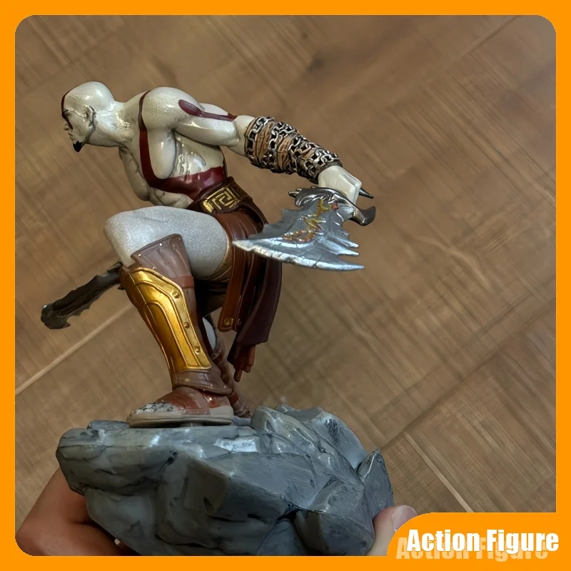Фото Фигурка Кратоса из игры God of War, 18 см, ПВХ, подвижная, коллекционная, Статуэтка Кратоса из Ghost of Sparta, декоративные украшения, модель, игрушка №3