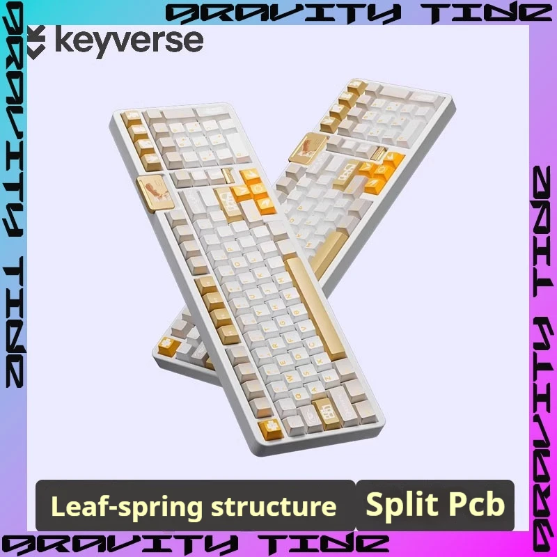 Keyverse Infi100 алюминиевая механическая клавиатура игровая беспроводная Bluetooth