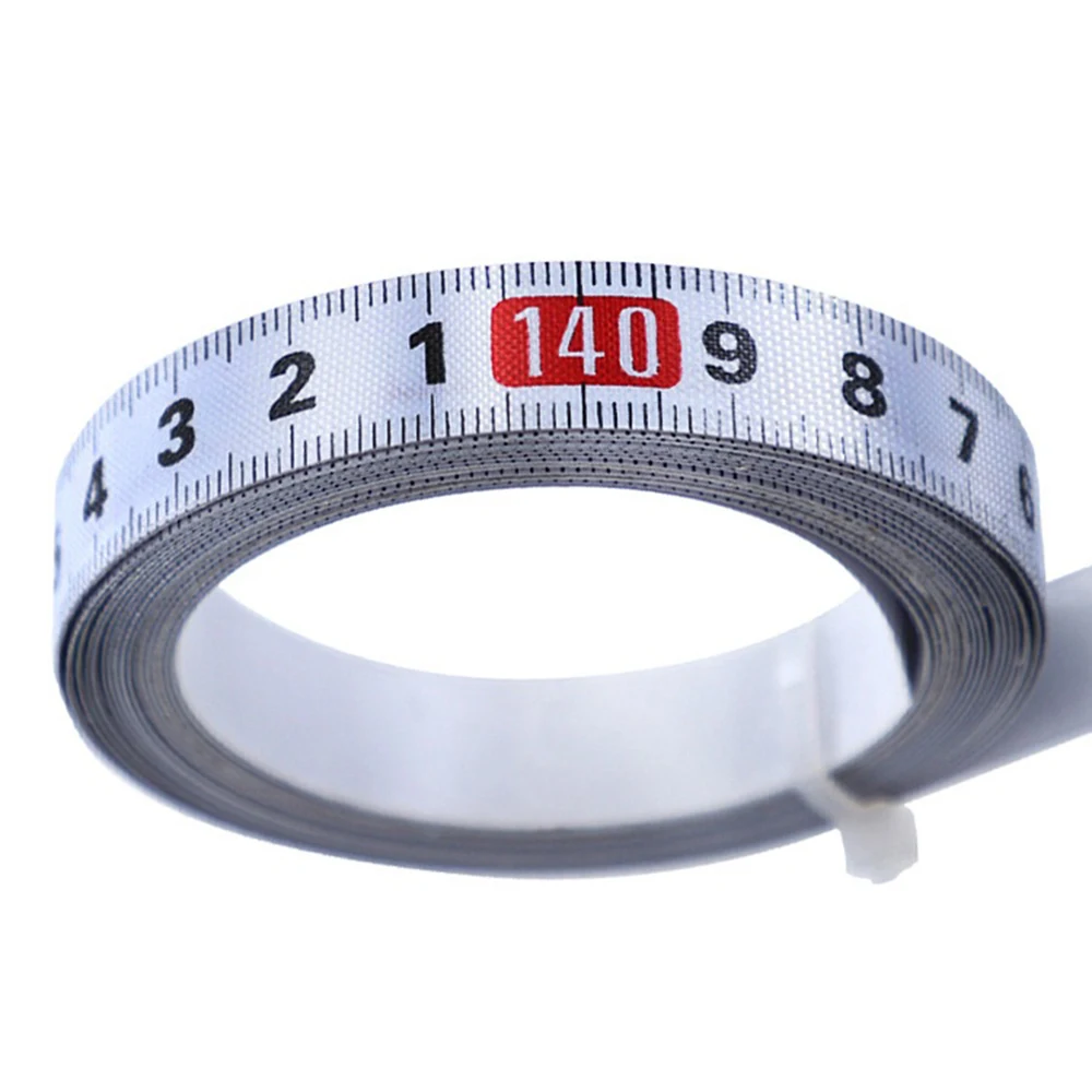 Самоклеящаяся измерительная линейка из нержавеющей стали 1 м