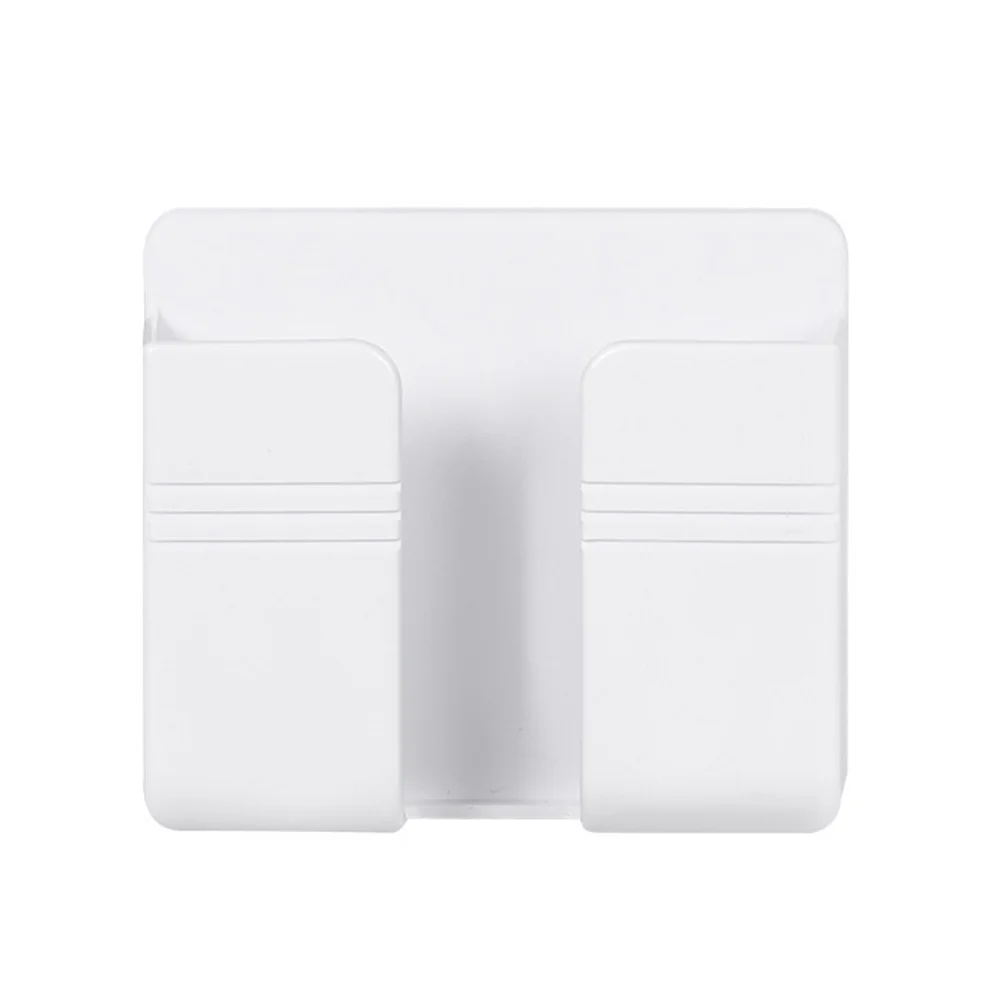 Настенный держатель для зарядки телефона полка хранения розеток универсальная